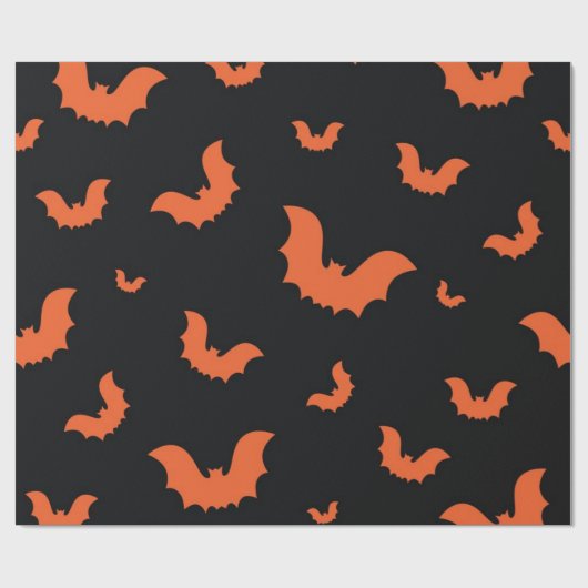 Halloween patroon cadeaupapier (Vlak)