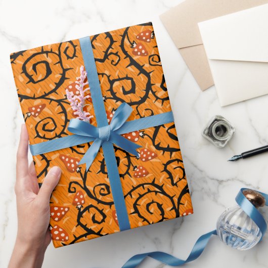 Halloween Patroon Cadeaupapier (Geschenken)