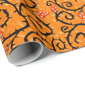 Halloween Patroon Cadeaupapier (Rol Hoek)