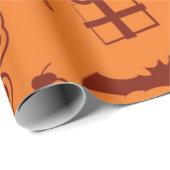 Halloween patroon cadeaupapier (Rol Hoek)
