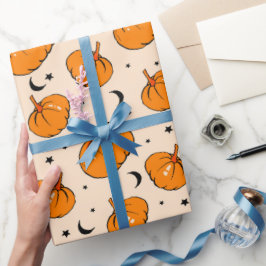 Halloween Patroon Cadeaupapier