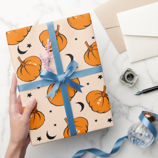 Halloween Patroon Cadeaupapier (Geschenken)