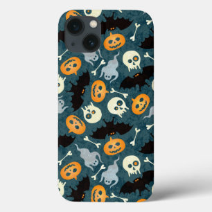 Halloween patroon iPhone 13 hoesje