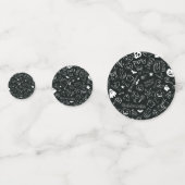 Halloween Patroon Confetti (Voorkanten)