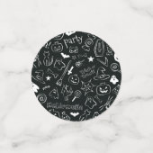Halloween Patroon Confetti (Kleine voorkant)