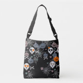 Halloween patroon crossbody tas (Voorkant)