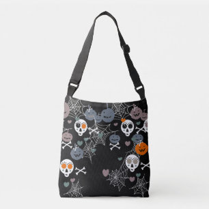 Halloween patroon crossbody tas