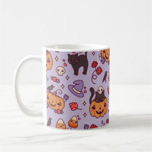 Halloween patroon decoratie koffiemok