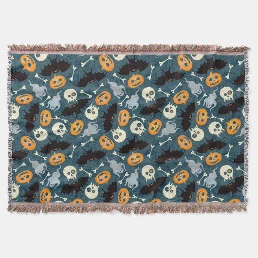 Halloween patroon deken (Voorkant)