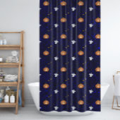 Halloween patroon douchegordijn