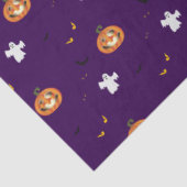 Halloween patroon en bericht tissuepapier (Detail)