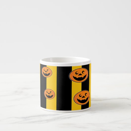 halloween patroon espresso kop (Voorkant)