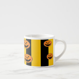 halloween patroon espresso kop