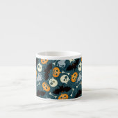 Halloween patroon espresso kop (Voorkant)