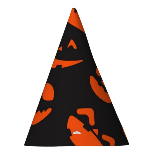 Halloween patroon feesthoedjes (Rechts)