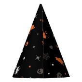 Halloween patroon feesthoedjes (Achterkant)