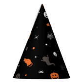 Halloween patroon feesthoedjes (Links)