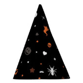 Halloween patroon feesthoedjes (Rechts)