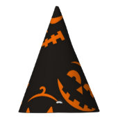 Halloween patroon feesthoedjes (Rechts)