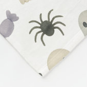 Halloween patroon fleece deken (Hoek)