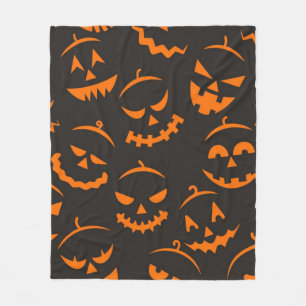 Halloween patroon fleece deken