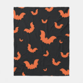 Halloween patroon fleece deken (Voorkant)
