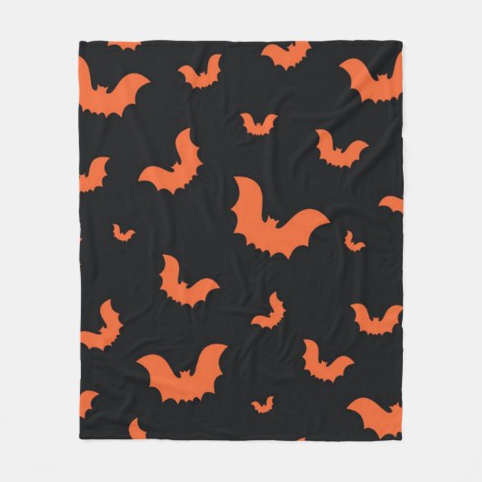 Halloween patroon fleece deken (Voorkant)