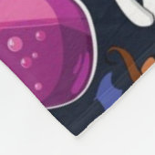 Halloween patroon fleece deken (Hoek)