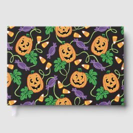 HALLOWEEN PATROON GASTENBOEK
