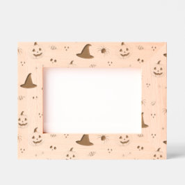 Halloween patroon gegraveerde lijstjes