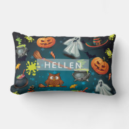 Halloween patroon gepersonaliseerd kussen