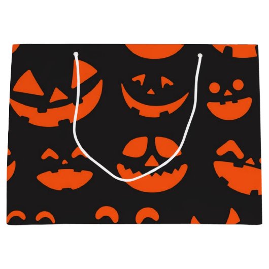Halloween patroon groot cadeauzakje (Voorkant)