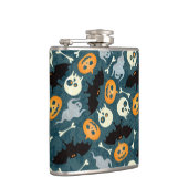 Halloween patroon heupfles (Rechts)