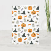 Halloween patroon kaart (Voorkant)