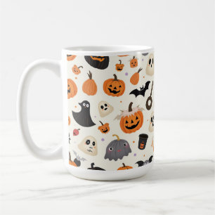 Halloween patroon koffiemok