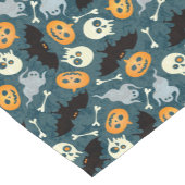 Halloween patroon korte tafelloper (Hoek)