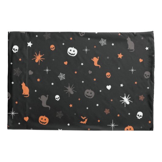 Halloween patroon kussensloop (Achterkant)