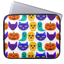 Halloween Patroon Laptop Mouw 15-inch Laptop Sleeve