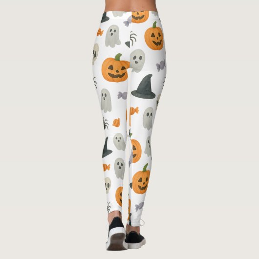 Halloween patroon leggings (Achterkant)