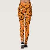 Halloween Patroon  Leggings (Achterkant)