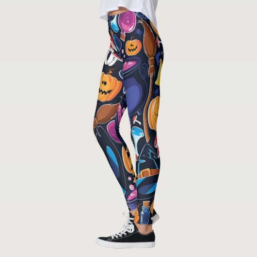 Halloween patroon leggings (Links)