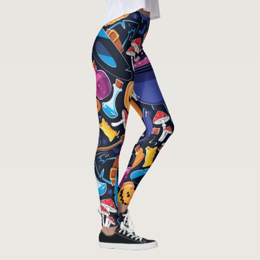 Halloween patroon leggings (Rechts)
