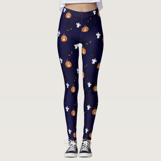 Halloween patroon leggings (Voorkant)