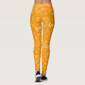 Halloween patroon leggings (Achterkant)