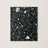 Halloween Patroon Legpuzzel (Verticaal)