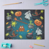 Halloween patroon Leuk Tissuepapier (Craft)