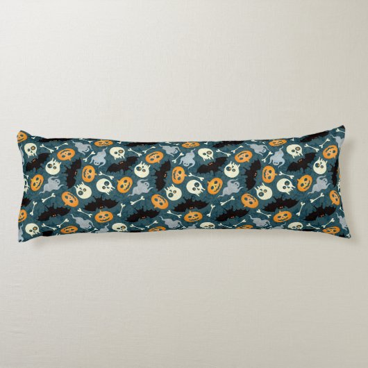 Halloween patroon lichaamskussen (Achterkant)