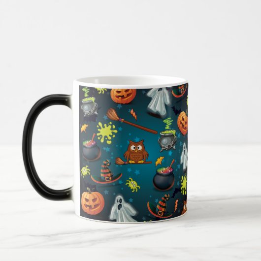 Halloween patroon magische mok (Links)