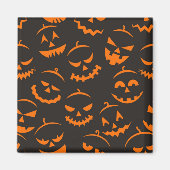 Halloween patroon magneet (Voorkant)