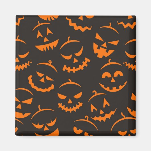 Halloween patroon magneet (Voorkant)
